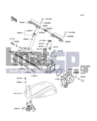 KAWASAKI - ULTRA 300X 2013 - Engine/Transmission - Throttle