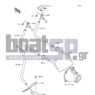 KAWASAKI - ULTRA LX 2013 - Body Parts - Bilge System