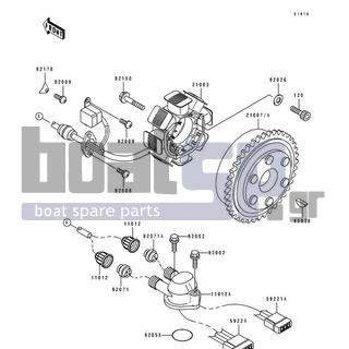 KAWASAKI - 750 SS 1994 - Electrical - Generator