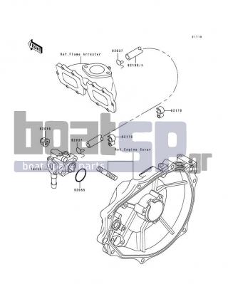 KAWASAKI - 750 SS 1994 - Engine/Transmission - Oil Pump