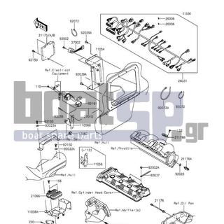 KAWASAKI - ULTRA LX 2013 - Κινητήρας/Κιβώτιο Ταχυτήτων - Fuel Injection