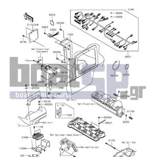 KAWASAKI - ULTRA LX 2013 - Engine/Transmission - Fuel Injection