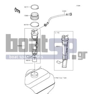 KAWASAKI - ULTRA LX 2013 - Electrical - Fuel Pump