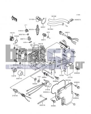 KAWASAKI - 750 SX 1994 - Frame - Ignition System