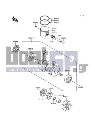 KAWASAKI - SC 1994 - Engine/Transmission - Crankshaft/Piston(s)