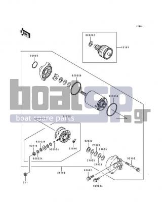 KAWASAKI - SC 1994 - Electrical - Starter Motor