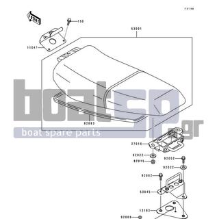 KAWASAKI - ST 1994 - Body Parts - Seat