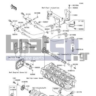 KAWASAKI - STX-15F 2012 - Frame - Ignition System