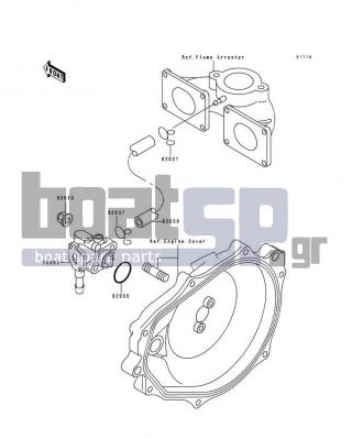 KAWASAKI - TS 1994 - Κινητήρας/Κιβώτιο Ταχυτήτων - Oil Pump