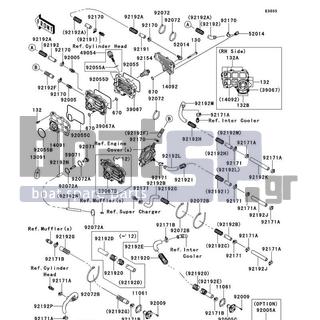 KAWASAKI - ULTRA 300LX 2012 - Engine/Transmission - Cooling