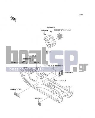 KAWASAKI - X2 1994 - Frame - Labels - 56040-3865 - LABEL,OIL CAUTION(FRENCH)