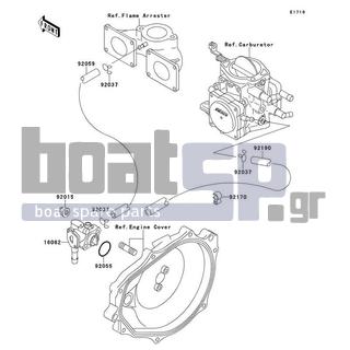 KAWASAKI - X2 1994 - Engine/Transmission - Oil Pump