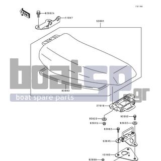 KAWASAKI - XIR 1994 - Body Parts - Seat