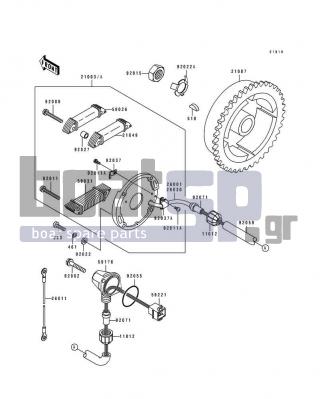 KAWASAKI - 550 SX 1993 - Electrical - Generator - 59031-3002 - COIL-CHARGING