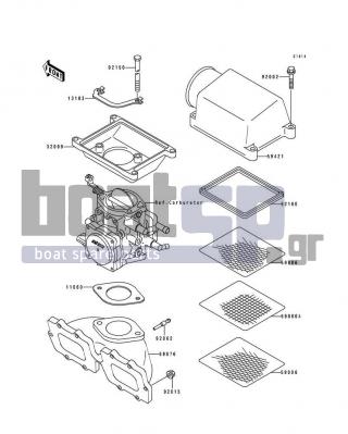 KAWASAKI - 750 SX 1993 - Engine/Transmission - Flame Arrester