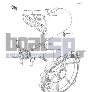 KAWASAKI - 750 SX 1993 - Engine/Transmission - Oil Pump