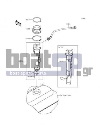 KAWASAKI - ULTRA LX 2012 - Electrical - Fuel Pump