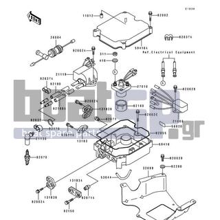 KAWASAKI - SC 1993 - Frame - Ignition System