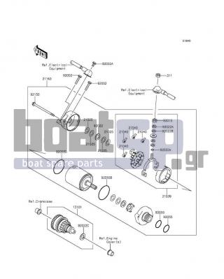 KAWASAKI - JET SKIΒ® ULTRAΒ® 310R 2016 - Electrical - Starter Motor