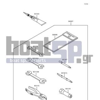 KAWASAKI - 650 SX 1992 -  - Tool