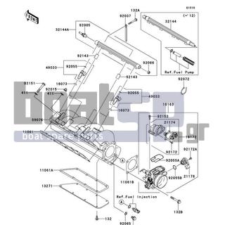 KAWASAKI - STX-15F 2011 - Engine/Transmission - Throttle