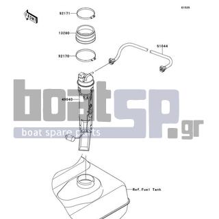 KAWASAKI - ULTRA 300LX 2011 - Electrical - Fuel Pump