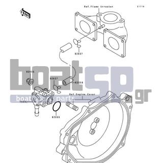 KAWASAKI - SC 1992 - Engine/Transmission - Oil Pump - 92055-055 - RING-O,19.5X1.5