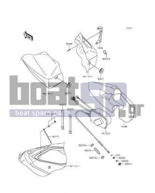 KAWASAKI - JET SKIΒ® ULTRAΒ® 310X 2016 - Electrical - Control