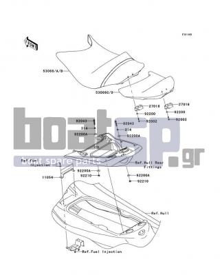 KAWASAKI - ULTRA 300LX 2011 - Body Parts - Seat