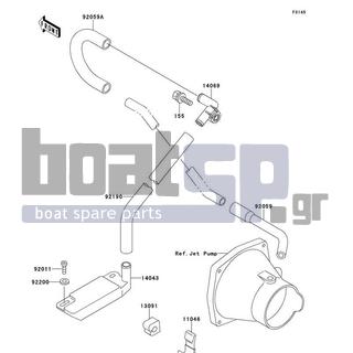 KAWASAKI - X2 1992 - Εξωτερικά Μέρη - Bilge System