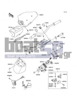 KAWASAKI - ULTRA LX 2011 - Body Parts - Handlebar