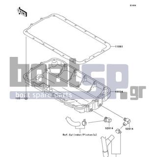 KAWASAKI - ULTRA LX 2011 - Engine/Transmission - Oil Pan