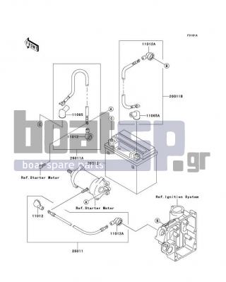 KAWASAKI - 800 SX-R 2010 - Ηλεκτρικά - Electrical Equipment(A7F-AAF)