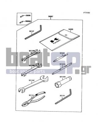 KAWASAKI - JET MATE 1991 -  - Tool