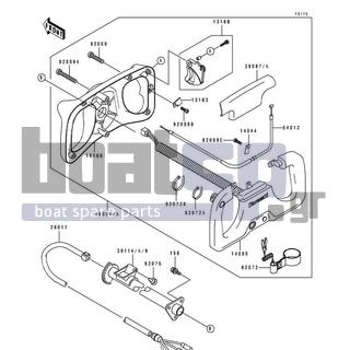 KAWASAKI - SC 1991 - Body Parts - Handlebar