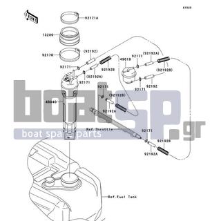 KAWASAKI - STX 2010 - Electrical - Fuel Pump