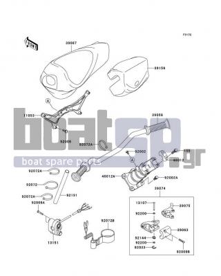 KAWASAKI - STX 2010 - Body Parts - Handlebar