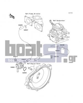 KAWASAKI - X2 1991 - Engine/Transmission - Oil Pump