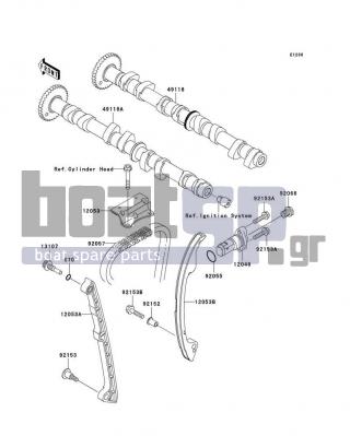 KAWASAKI - ULTRA 260LX 2010 - Engine/Transmission - Camshaft(s)/Tensioner