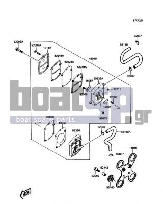 KAWASAKI - TS 1990 - Electrical - Fuel Pump