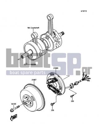 KAWASAKI - X2 1990 - Ηλεκτρικά - Generator