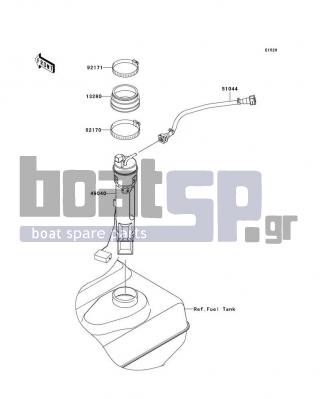 KAWASAKI - ULTRA 260LX 2010 - Electrical - Fuel Pump