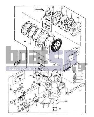 KAWASAKI - JS440 1989 - Engine/Transmission - Carburetor - 16030-503 - VALVE-FLOAT,#1.5