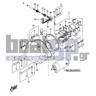 KAWASAKI - JS440 1989 - Electrical - Generator(JS440-A11) - 21003-3012 - STATOR