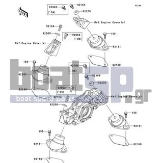 KAWASAKI - ULTRA 260X 2010 - Engine/Transmission - Engine Mount