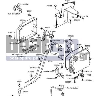 KAWASAKI - TS 1989 - Frame - Ignition System