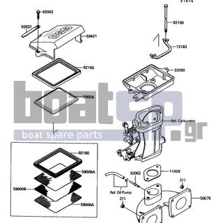 KAWASAKI - X2 1989 - Engine/Transmission - Flame Arrester