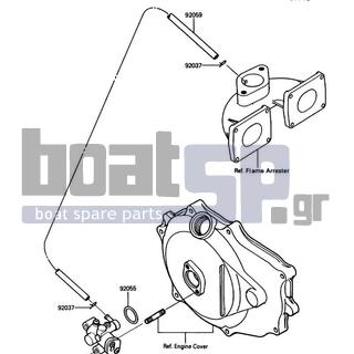 KAWASAKI - X2 1989 - Engine/Transmission - Oil Pump