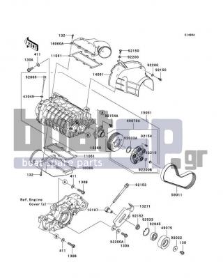 KAWASAKI - ULTRA 260X 2010 - Κινητήρας/Κιβώτιο Ταχυτήτων - Super Charger(US-KAW10999  09-)