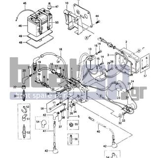 KAWASAKI - JS440 1988 - Electrical - Electric Case - 92070-3003 - PLUG-SPARK,B7ES(NGK)